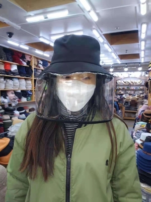 Anti-spray fisherman hat female Korean tide summer uv protection wide sun hat sunshade sun cap