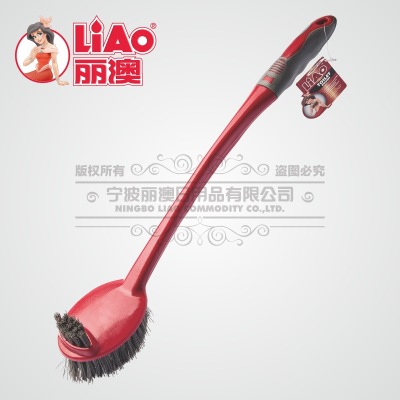 LIAO/LIAO bathroom clean toilet brush gap brush has lengthened handle multi-functional two back brush wholesale