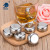 Stainless Steel Ice Cube Chess Type Whisky Stone Metal Ice Cube Foreign Wine Quick-Frozen Block Wine Supplies Daily Wine Products