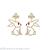 925 Silver Pin Earrings New Rabbit Trendy Korean Graceful Online Influencer Long Earrings High-Grade Fashion Pearl Earrings