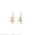 Silver Needle Trendy Earrings Graceful Online Influencer Sense of Quality Bear Earrings Female Personality Sterling Silver Needle Ear Jewelry New Fashion