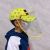 Anti-foam mask children outdoor Korean fashion protective hat anti-saliva sand-isolation cap