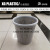 dustbin with pressure ring 2 size creative trash can english word print rubbish bin kitchen living room garbage can new