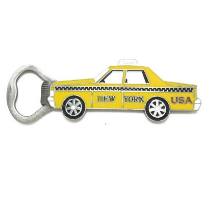New York City yellow taxi refrigerator stickers key chain tourist souvenirs Yiwu factory gifts custom