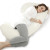 For J type pregnant women core multi-functional side pillow pillow sticker manufacturers direct sales