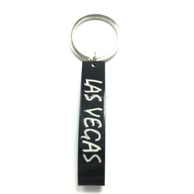 Las Vegas key chain gift pendant bottle open key chain tourist souvenir manufacturers