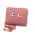 Small wallet cute short zipper lady mini wallet bear footprint 07833