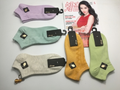 Hot Style Herd Herders tide cotton female Ship Double needle socks Absorbent to Yiwu socks Wholesale