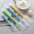 Translucent Small Number Silicone Butter Scraper High Temperature Resistant Butter Knife 8-Inch Baking DIY Cake Scraper