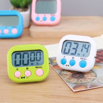 Electronic timer kitchen screen timer multi-function countdown baking clock led alarm clock