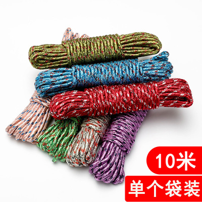 10m thick multifunctional nylon non-slip wind clothesline 10m outdoor drying line