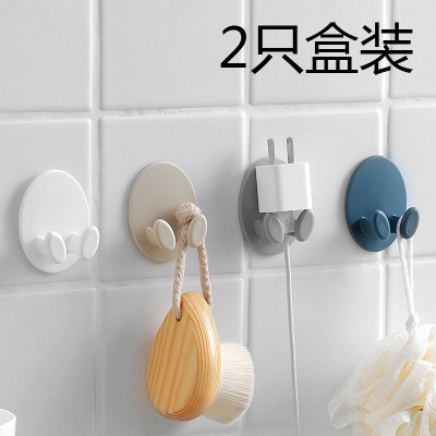 The Screw free hook oval socket power cord receiving rack creative plug strong hook plug finishing rack