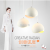Creative Radian Pendant Light  Industrial Hanging Lamp for Kitchen Home Decoration