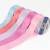 Double sided polyester satin ribbon multi color high-grade hair bow ribbon
