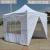 Folding Tent Transparent PVC Protection Cloth Advertising Four Corners Tent Cloth Protection Cloth Outdoor Stall Night Market Canopy Transparent Protection Cloth