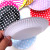 Disposable paper plate polka dot stripe party Christmas children's birthday cake cutlery wave dot square plate