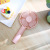 The new innovation only love USB charging with mobile phone support desktop fan portable handheld outdoor fan