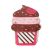 Ice cream bag with one shoulder diagonal chain for lady phone bag