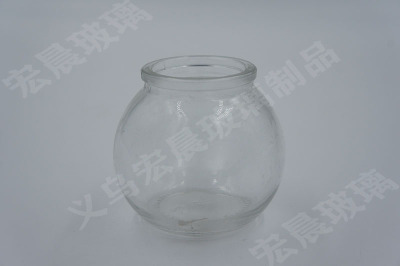 Manufacturers direct star cup glass pudding bottles kitchen supplies glass pudding bottles, candy and chocolate bottles