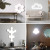 Web celebrity spliced-on modular wall lamp hexagon black quantum lamp honeycomb lamp sensing wall lamp