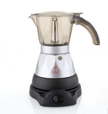 Beng3 Person Electric Heating Moka Pot Automatic Electric Coffee Pot Simple Operation Lazy Coffee Making Machine