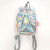 Yi Wu plush satchel for children cartoon Unicorns express plush shoulder rucksack with plush matching color backpack