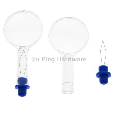 Manufacturers direct transparent plastic multi-function amplifying needle-thread needle set lead