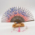 Folding Fan Wholesale Real Silk Female Fan Erqing Smile Fan Chinese Style Dance Fan Japanese Style Fan Custom