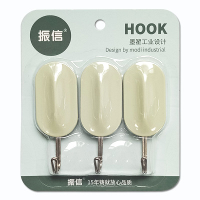 Zhenxin rubber hook creative garment hook plastic hook Nordic color simple rubber hook strong rubber hook Nordic style