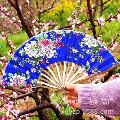 Factory Folding Fan Wholesale Lady Fan Keel Fan Japanese Fan Custom Bamboo Fan Dance Fan