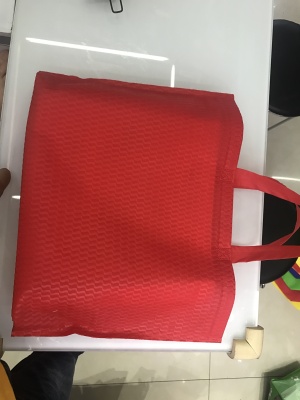 Non-Woven Bag/Eco-friendly Bag/Handbag/Embossed Bag/Wave Pattern