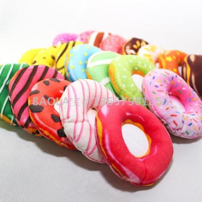 Printed Donut Chocolate Pendant Creative Toy 3d Simulation Donut Cake Gift Promotion