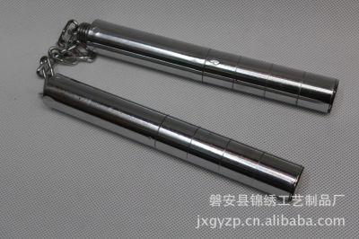 Supply High Quality Stainless Steel Nunchaku Two-Section Stick Martial Arts Supplies