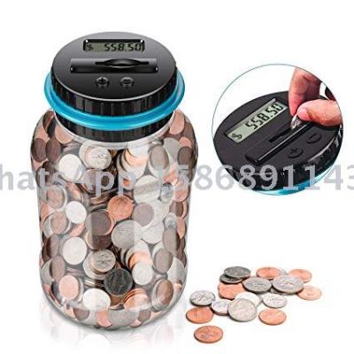 Slingifts Digital Coin Bank Piggy Bank,Big Piggy Bank Digital Counting Coin Bank for Kids Adults Boys Girls as Gift