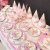 Birthday party disposable, unicorn-themed paper eco-friendly set for children's Birthday party tableware
