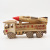 Factory Direct Sales Wolf War Missile Truck Wooden Rocket Car Decorations Toy Wooden Chariot Model Hot Sale at Scenic Spot