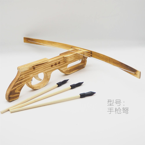 factory direct sales children‘s pistol toy crossbow pine wood crossbow crossbow crossbow gun crossbow model no lethality