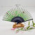 Folding Fan Wholesale Real Silk Female Fan Erqing Smile Fan Chinese Style Dance Fan Japanese Style Fan Custom