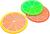 Slingifts Fruit Coaster 7PCS Non Slip Coasters Heat Insulation Colorful Slice Silicone Drink Cup Mat for Drinks