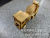 Factory Direct Sales Wooden Cement Mixer Truck Oil Tank Truck Model Wooden Engineering Car Toys Model