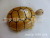 Factory Direct Sales Wooden Toy Turtle Medium Wooden Turtle Decoration Natural Pine Making with Wheels Moving