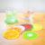 Slingifts Fruit Coaster 7PCS Non Slip Coasters Heat Insulation Colorful Slice Silicone Drink Cup Mat for Drinks