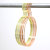 Nordic round Hanger Rose Gold Metal Iron Art round Scarf Hanger Large Wire Diameter Towel Underwear Hanger