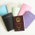 Waterproof PU multi-function passport set document holder travel abroad long and short passport set passport holder