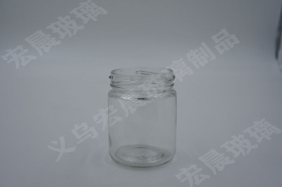 Manufacturers direct selling wire mouth glass pickles bottle multi-capacity round glass pickles bottle tinplate cover
