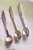 Three-Dimensional Leaf Retro Coffee Spoon Stainless Steel Creative Dessert Cake Spoon Gold and Silver Bronze Tone More Jy54