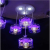 Modern and contracted glass cover dining-room droplight bedroom lamp study sitting room lamp meal droplight 4 droplight