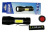 Strong Light USB Charging Small Flashlight Aluminum Alloy Telescopic Zoom Pen Holder Aluminum Alloy Gift Promotion