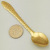 Retro Gold Coffee Spoon Stainless Steel Dessert Scale Spoon European Court Noble Small Stirring More Snakeskin Spoon