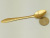 Retro Gold Coffee Spoon Stainless Steel Dessert Scale Spoon European Court Noble Small Stirring More Snakeskin Spoon